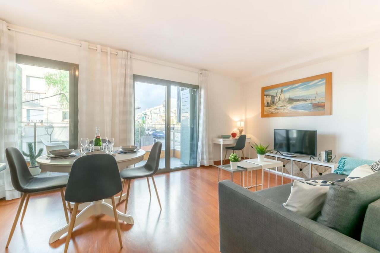 Sant Sebastia Moderno Apartamento A 100 Metros De La Playa Ситжес Екстериор снимка